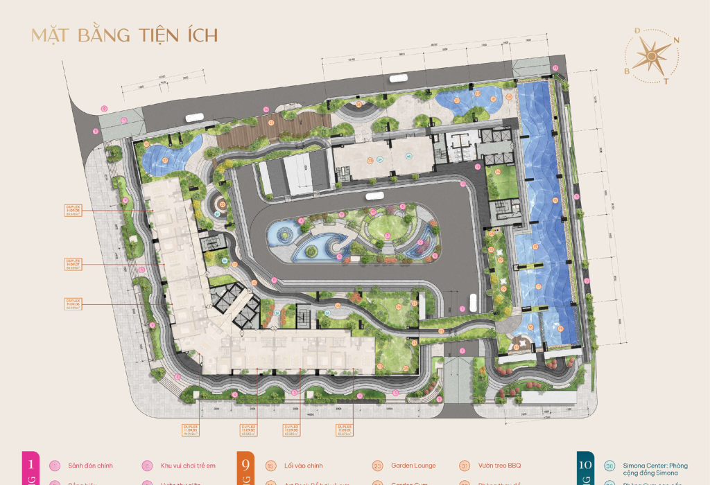 Tiện ích đầy đủ ở Simona Heights