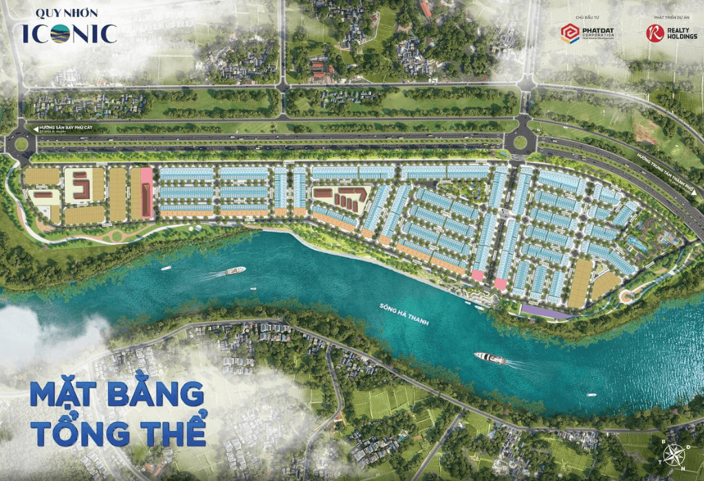 Mặt bằng quy hoạch Quy Nhơn Iconic