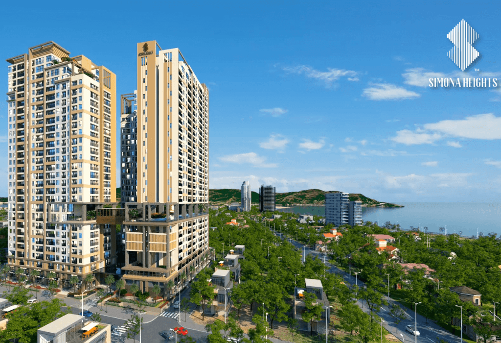 Tầm nhìn biển Đầm Thị Nại từ Simona Heights